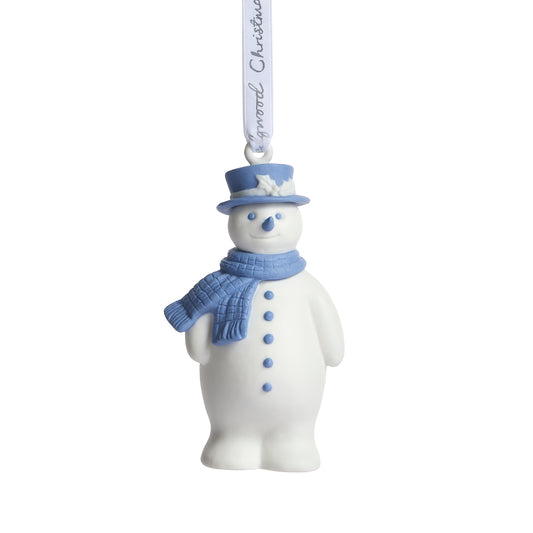Wedgwood Christmas Snowman Ornament