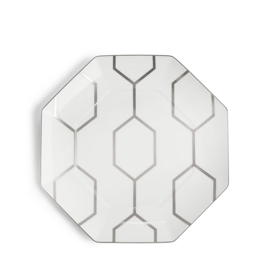 Wedgwood Gio Platinum Octagonal Side Plate