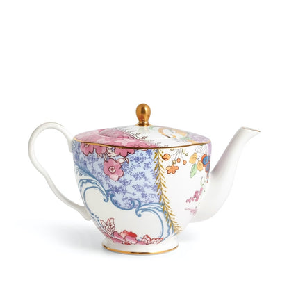 Wedgwood butterfly bloom pink and white teapot sale