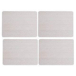 Creative Tops Naturals Wood Veneer Pack Of 4 Placemats Grey