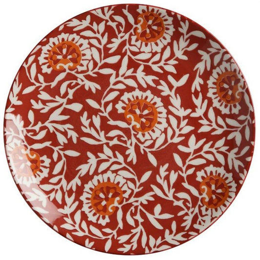 Maxwell & Williams Boho Plate 20cm - Damask Red