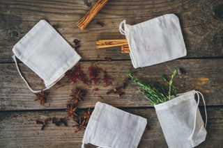 Home Made Pack of 4 Spice Bags