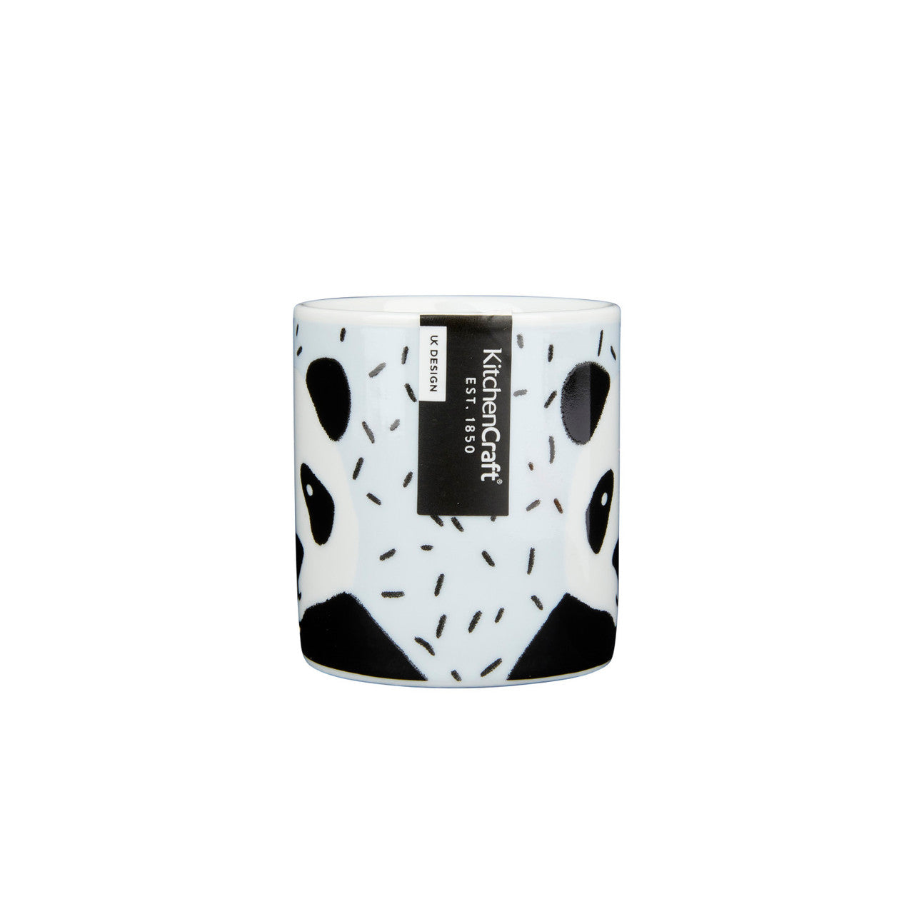 KitchenCraft 80ml Porcelain Panda Espresso Cup - Set of 6