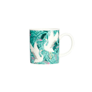 KitchenCraft Espresso Mug Exotic Crane Design