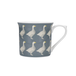 KitchenCraft Fluted Mug Set Geese Design Set of 4