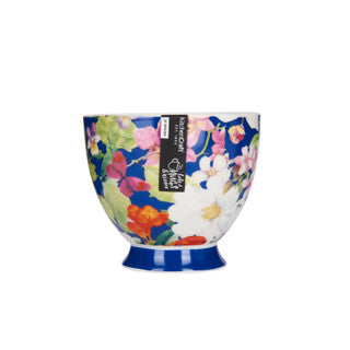 KitchenCraft Set of Four China Blue Butterfly Mugs