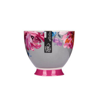 KitchenCraft Set of Four China Floral Border Mugs