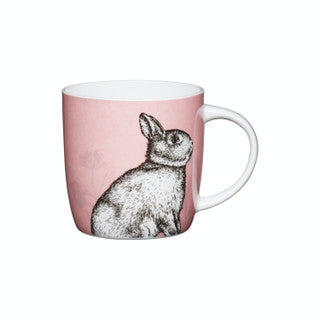 KitchenCraft Set of Four China Rabbit Mugs