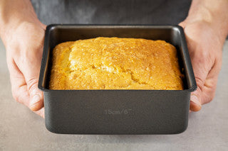MasterClass Non-Stick 15cm Loose Base Deep Cake Pan Square