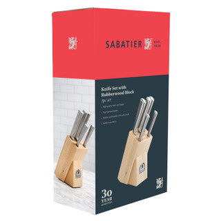 Sabatier 5 Piece Knife Block