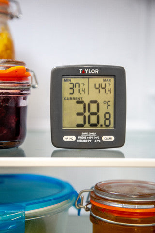 Taylor Pro Digital Fridge Freezer Thermometer, 7.5 x 8cm