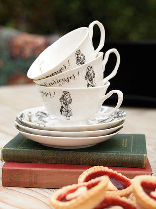 Victoria And Albert Alice In Wonderland Cup And Saucer