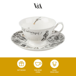 Victoria And Albert Alice In Wonderland Cup And Saucer
