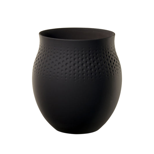 Villeroy & Boch Manufacture Collier Noir Vase Perle Large