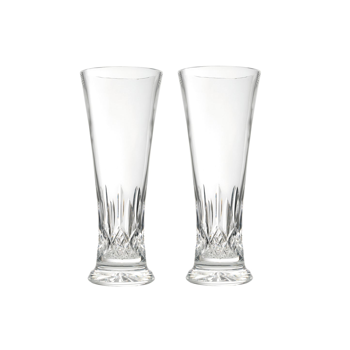 Waterford Lismore Pilsner/Tall Beverage Glass, Set of 2