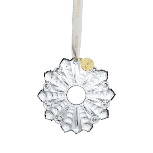 Waterford Annual Snowcrystal Christmas Ornament