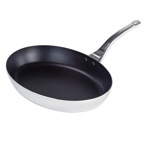de Buyer Affinity Oval Frying Pan Stainless Steel Non-Stick 32cm
