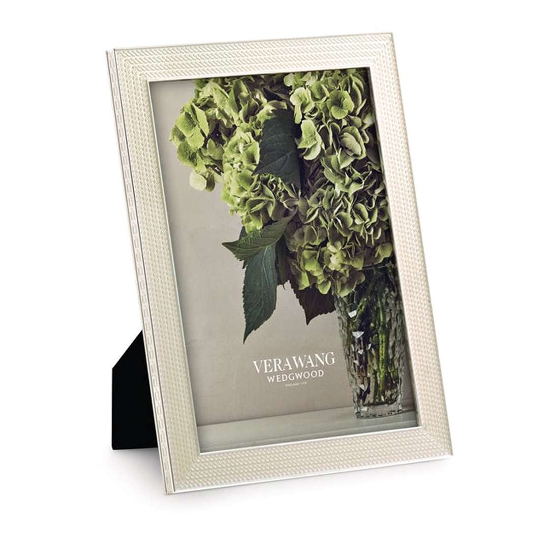 Wedgwood Vera Wang With Love Nouveau Pearl Photo Frame (Photo: 5x7inch)