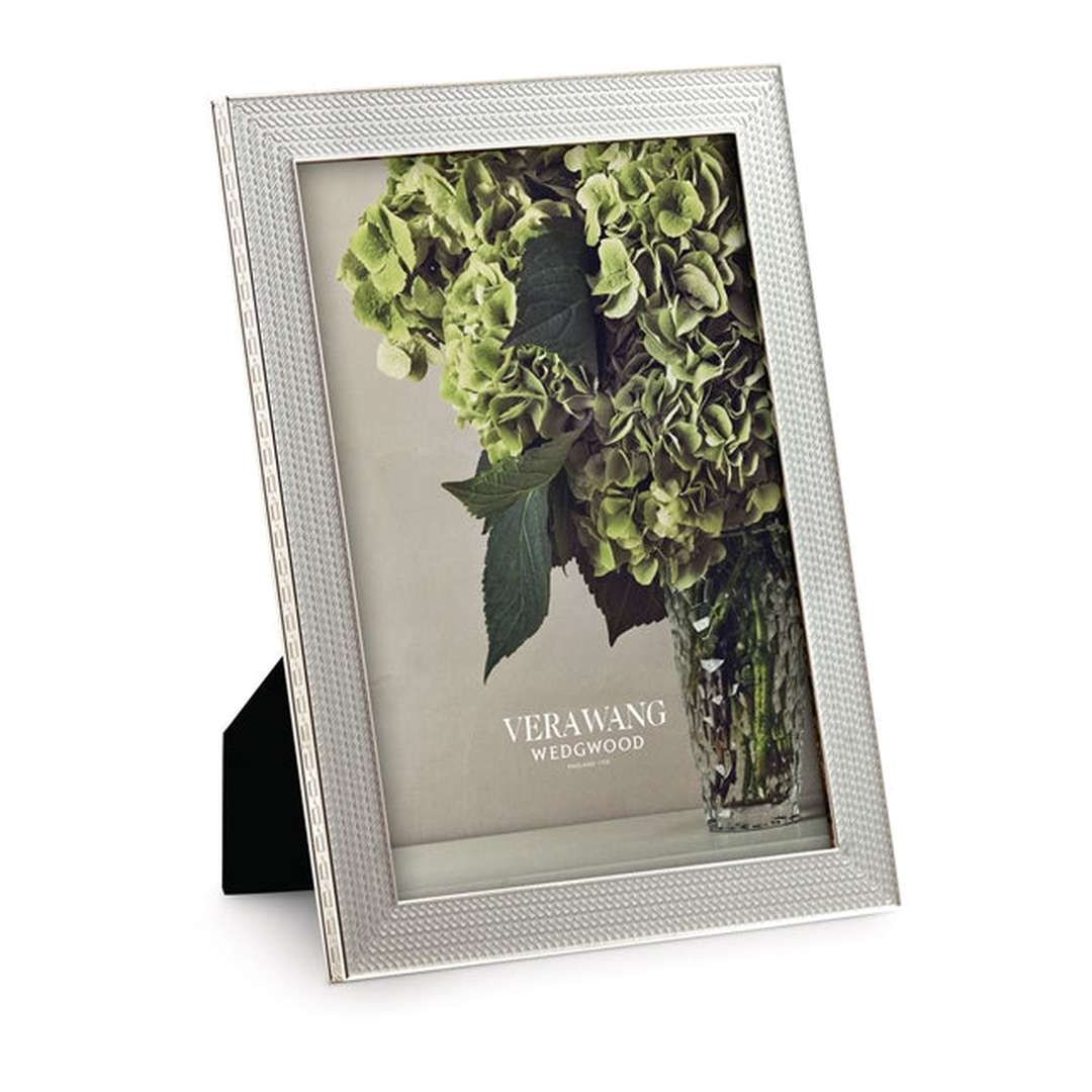 Wedgwood Vera Wang With Love Nouveau Silver Photo Frame (Photo: 5x7inch)
