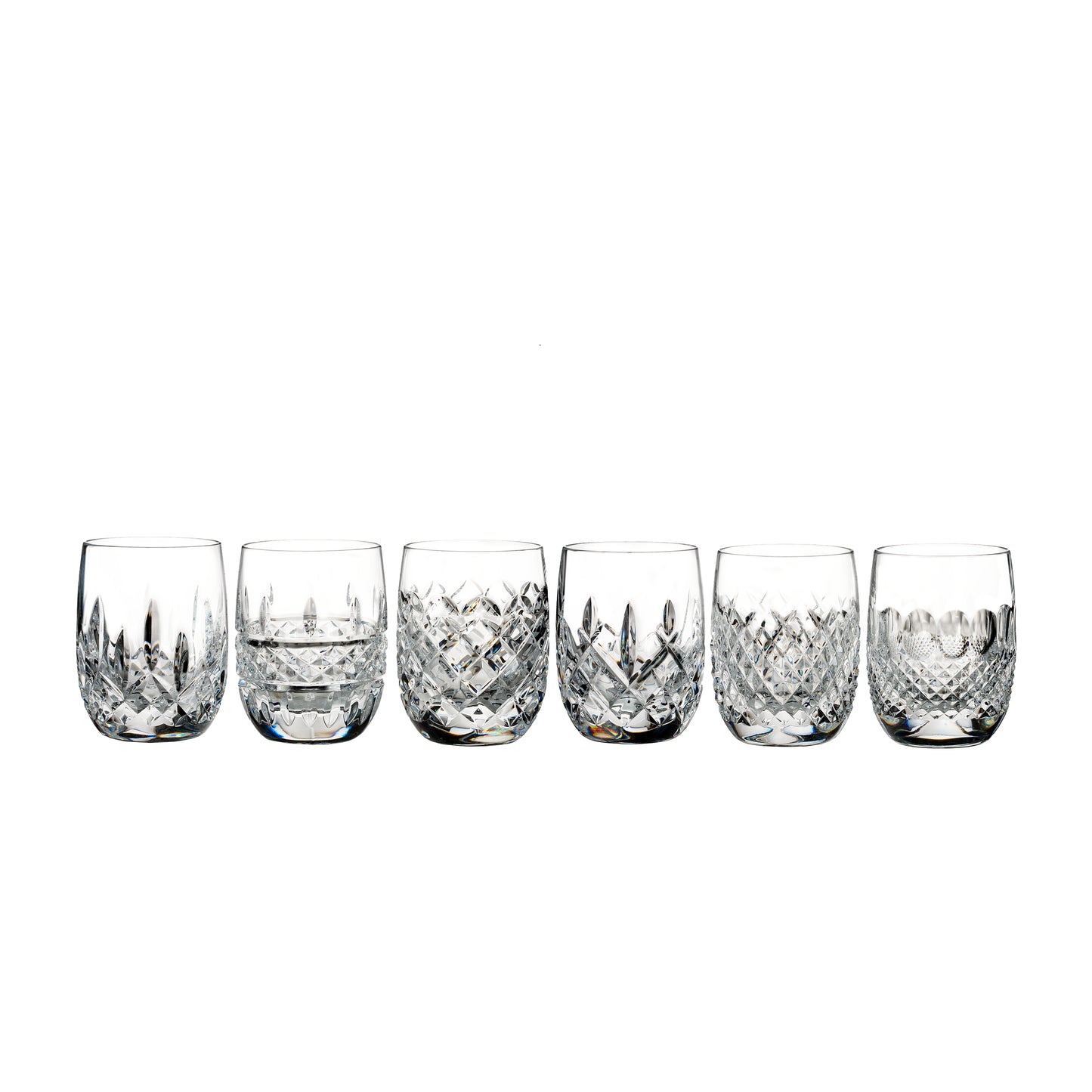 Waterford Lismore Connoisseur Heritage Rounded Tumbler, Set of 6