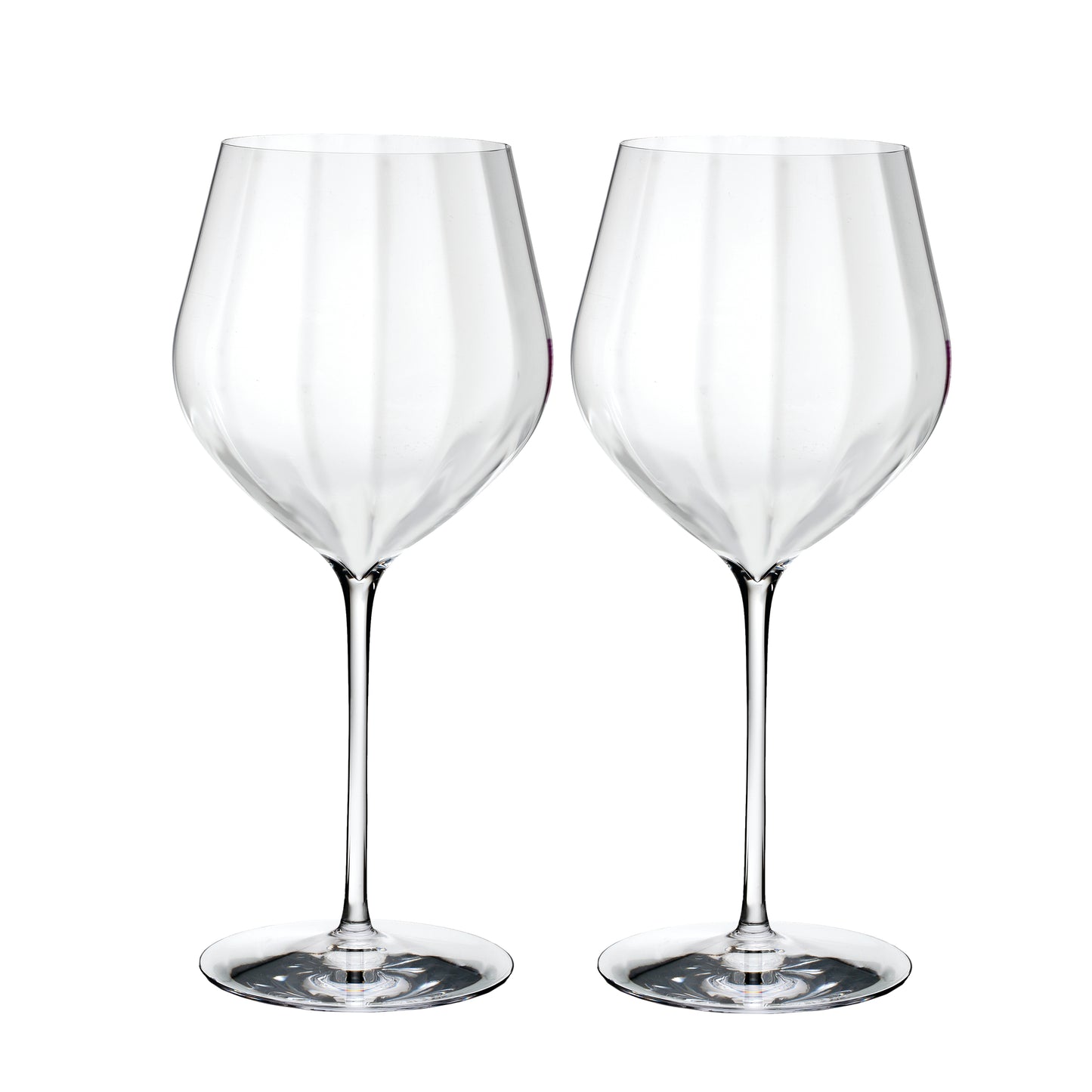 Waterford Elegance Optic Big Red Wine Glass, Set of 2