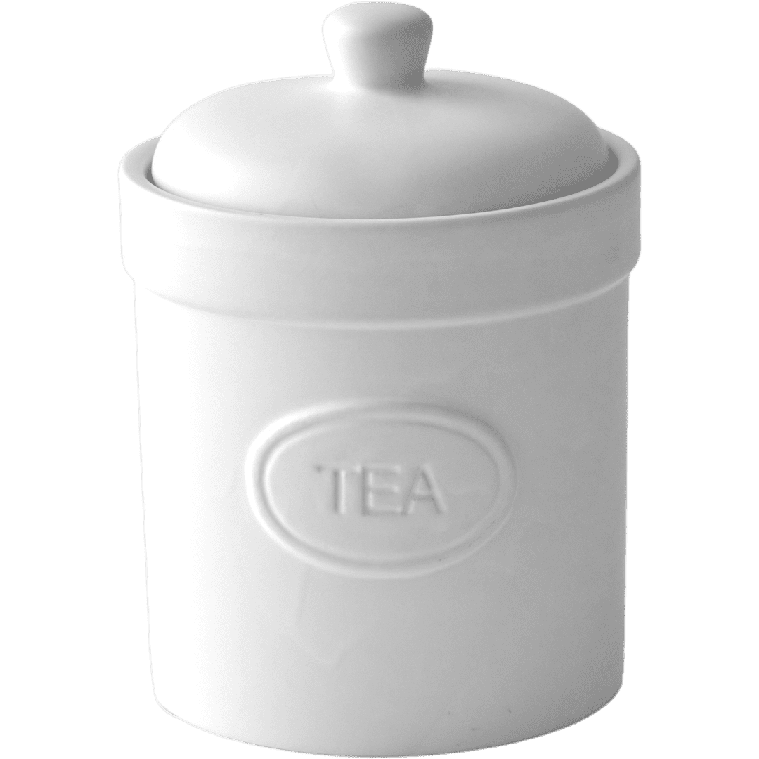 BIA Tea Canister Matte White
