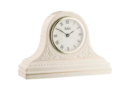 Belleek Classic Celtic Mantel Clock