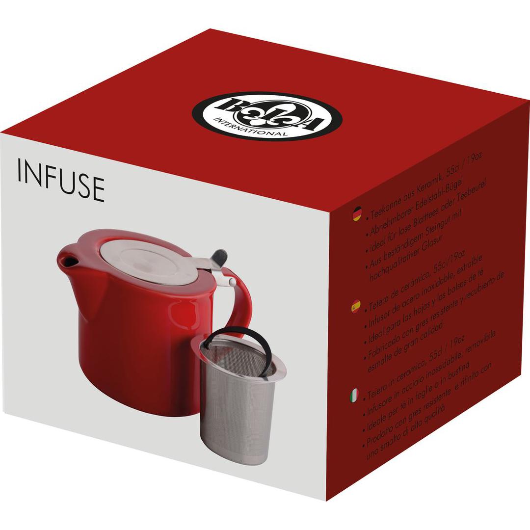 BIA Infuse Teapot Red