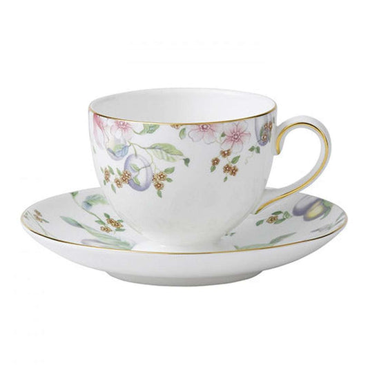 Wedgwood Sweet Plum Tea Saucer Floral