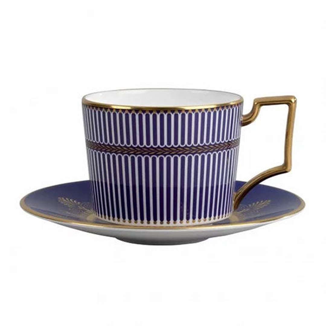Wedgwood Anthemion Blue Tea Saucer