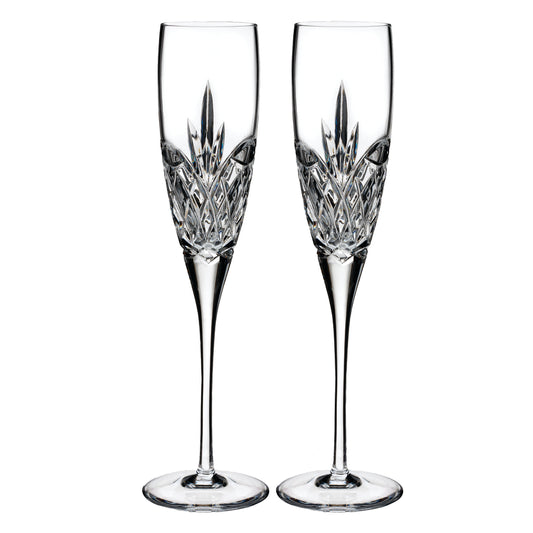 Waterford Waterford Love Forever Champagne Flute, Set of 2