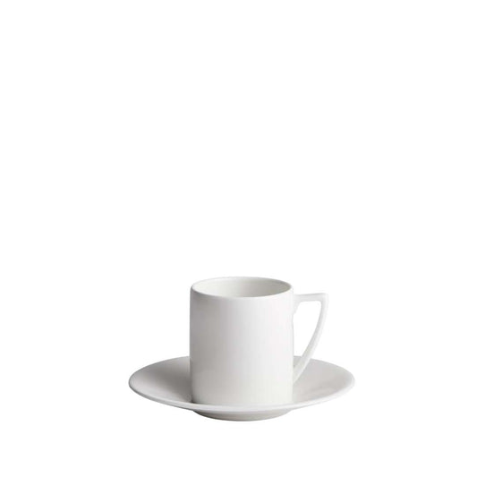 Wedgwood Jasper Conran White Coffee Cup & Saucer
