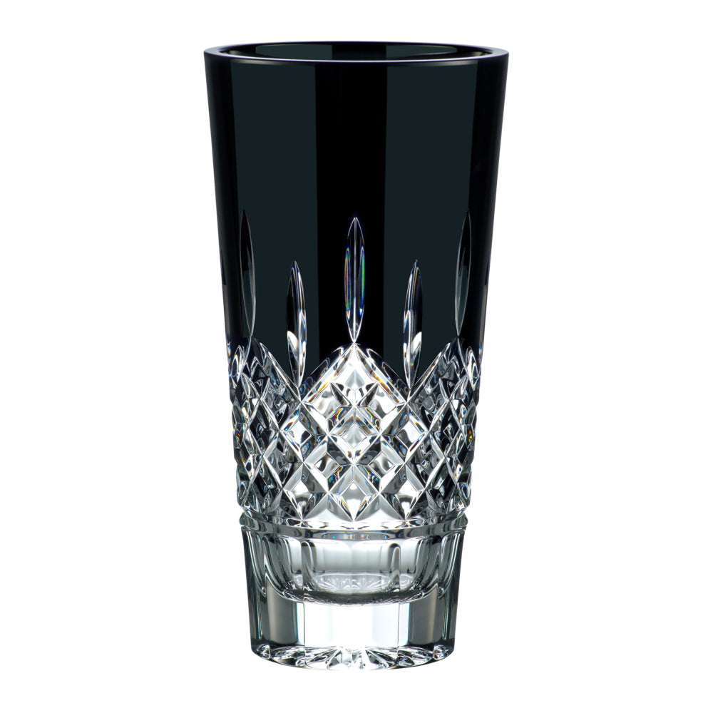 Waterford Lismore Black Vase 10"