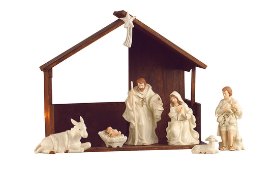 Belleek Living 9 Piece Nativity Set