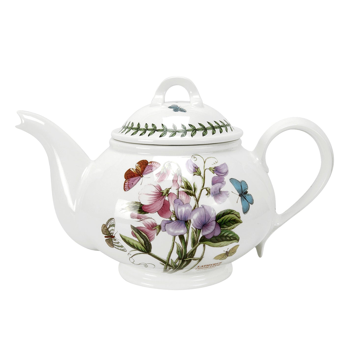 Portmeirion Botanic Garden Teapot 2pt Romantic Shape