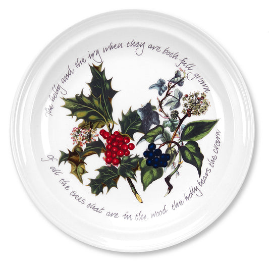 Portmeirion The Holly and the Ivy Dinner Plate 10 inch Set of 6