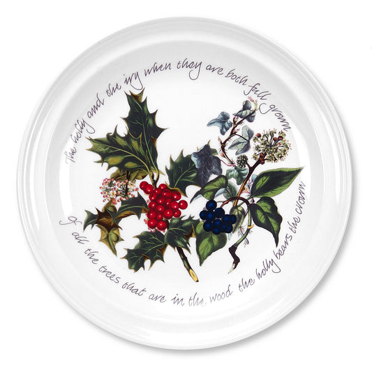 Portmeirion The Holly and the Ivy Side Plate 8 inch Set of 6