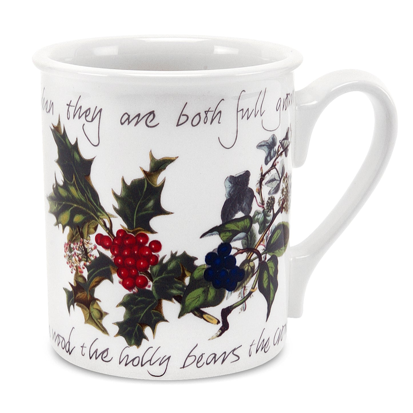 Portmeirion The Holly and the Ivy Breakfast Mugs Set of 6