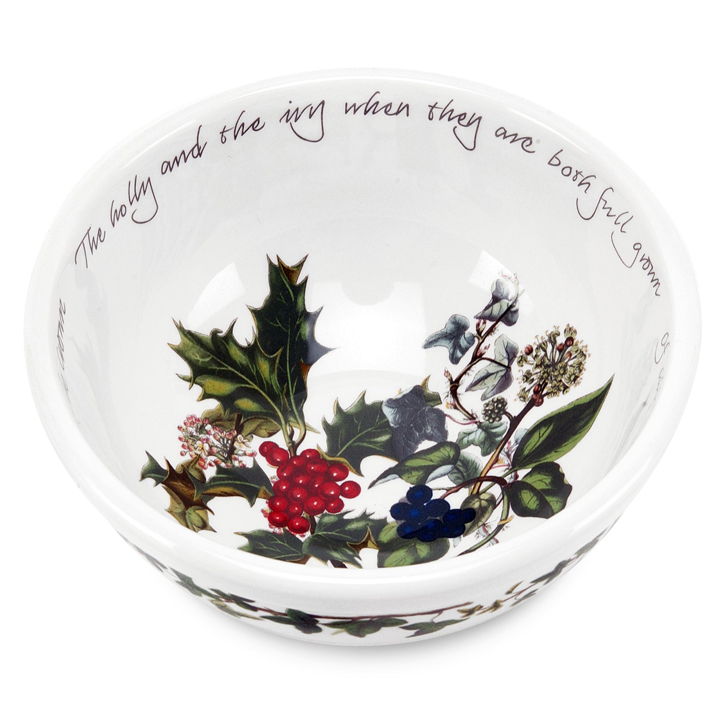 Portmeirion The Holly and the Ivy 5.5 Inch Fruit/Salad Bowls Set of 6