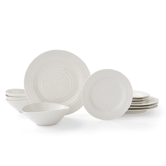 Sophie Conran for Portmeirion White 12 Piece Tableware Set