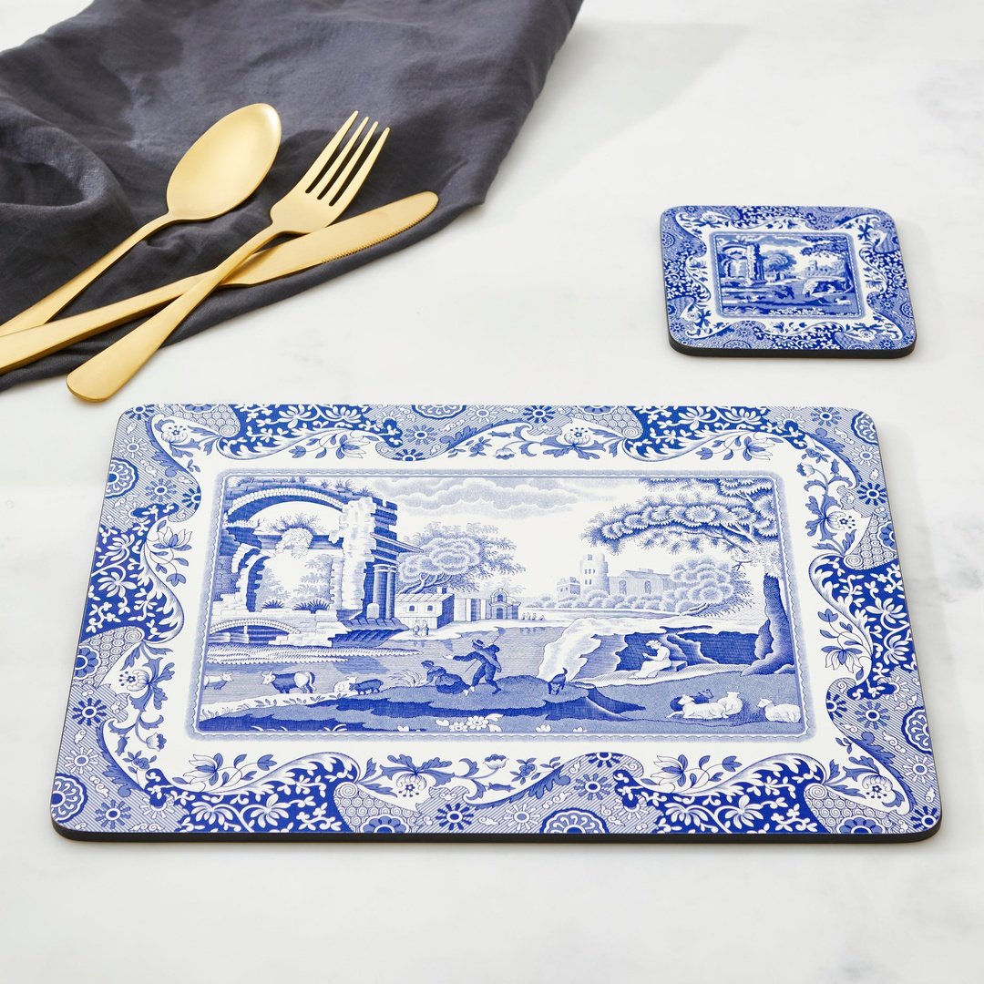 Pimpernel Blue Italian Placemats Set of 6
