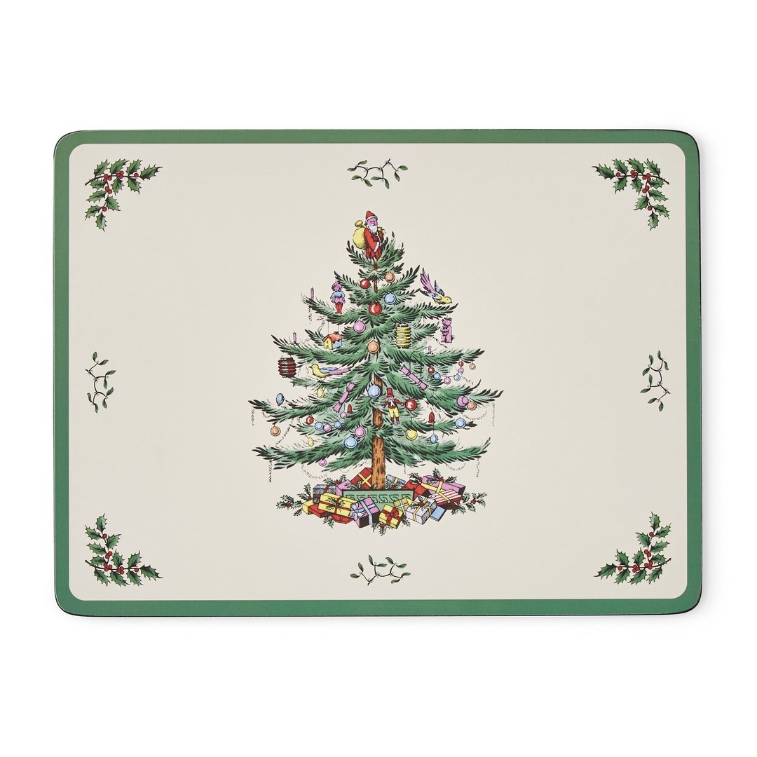 Pimpernel Christmas Tree Placemats Set of 6