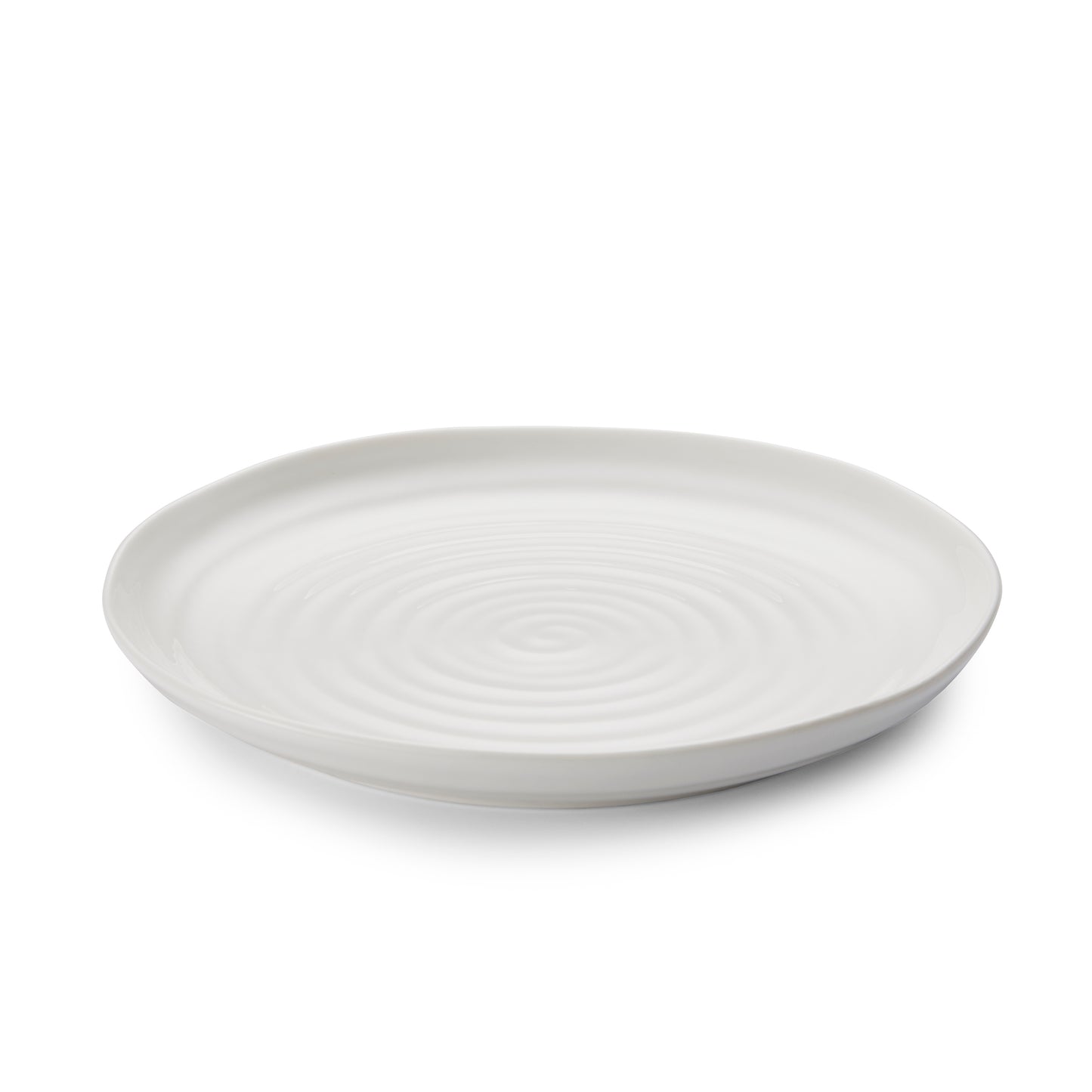 Sophie Conran for Portmeirion White Round Coupe Buffet Plates Set of 4