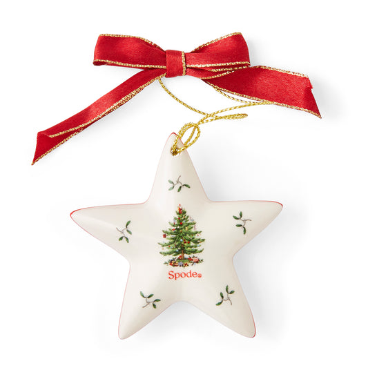 Spode Christmas Tree Star Decoration