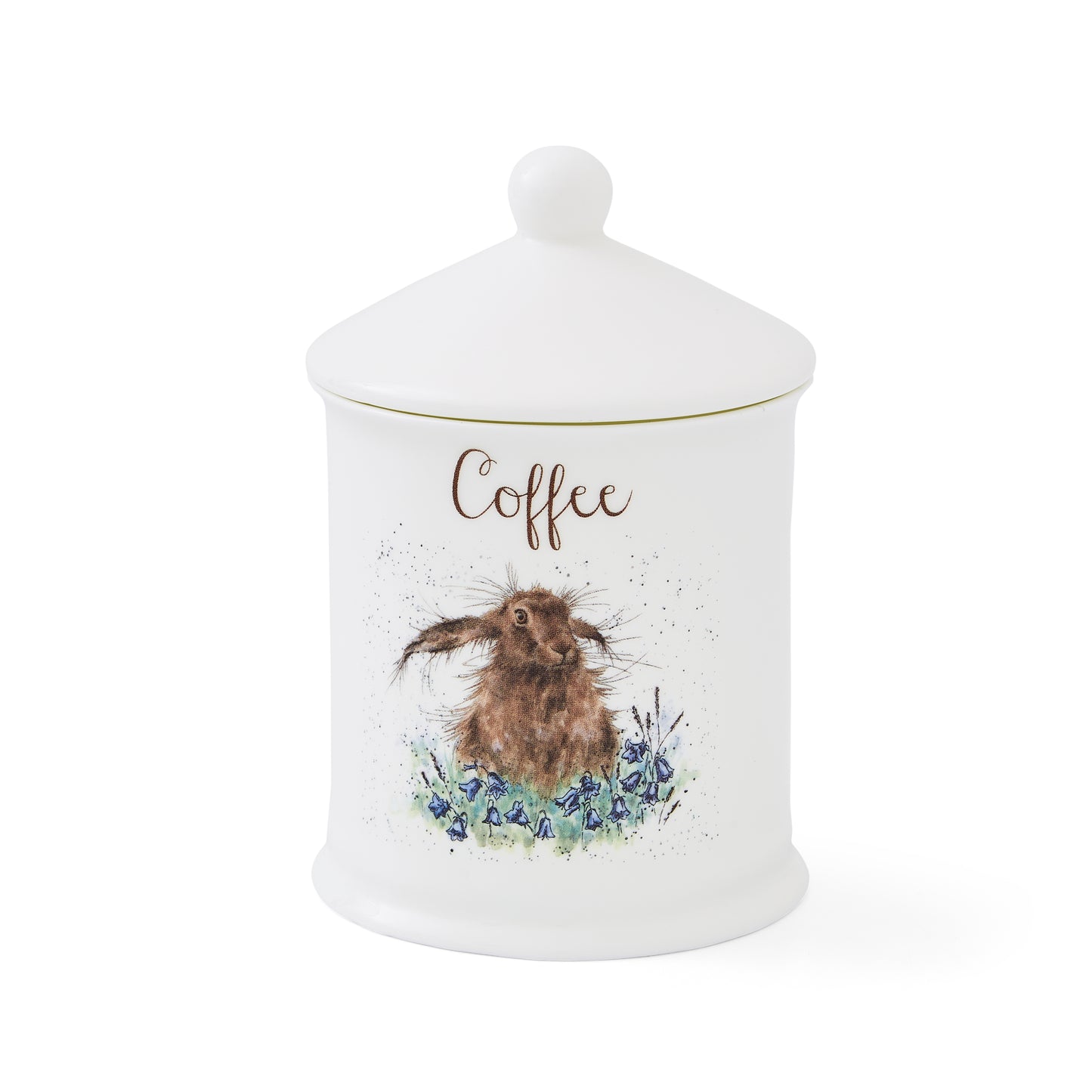 Royal Worcester Wrendale Designs Coffee Canister Hare