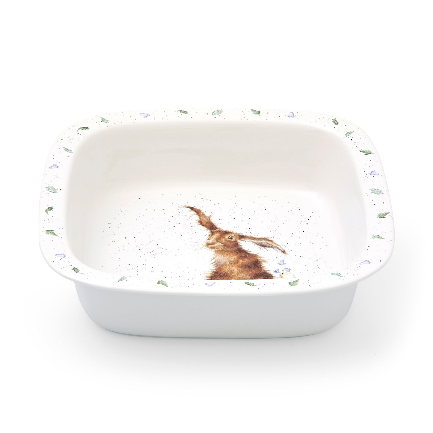 Royal Worcester Wrendale Designs Square Dish - Hare