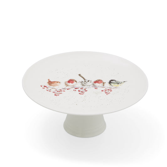 Royal Worcester Wrendale Designs Footed Cake Plate - Birds