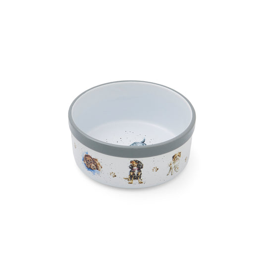 Royal Worcester Wrendale Designs 6 inch Pet Bowl Dogs