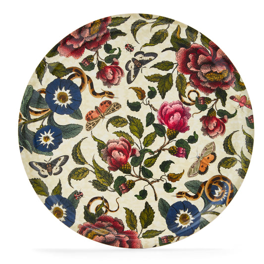 Creatures of Curiosity Round Serving Tray by Spode