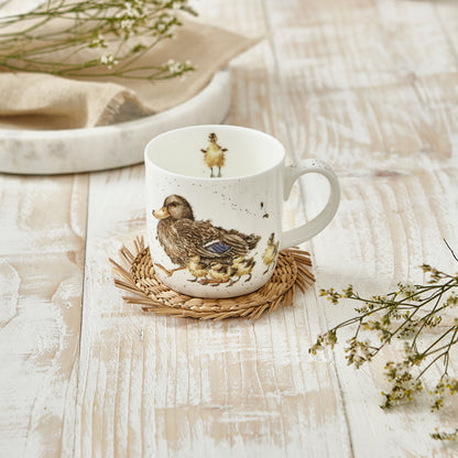 Royal Worcester Wrendale Designs Room for a Small One Duck Mug - Set of 6